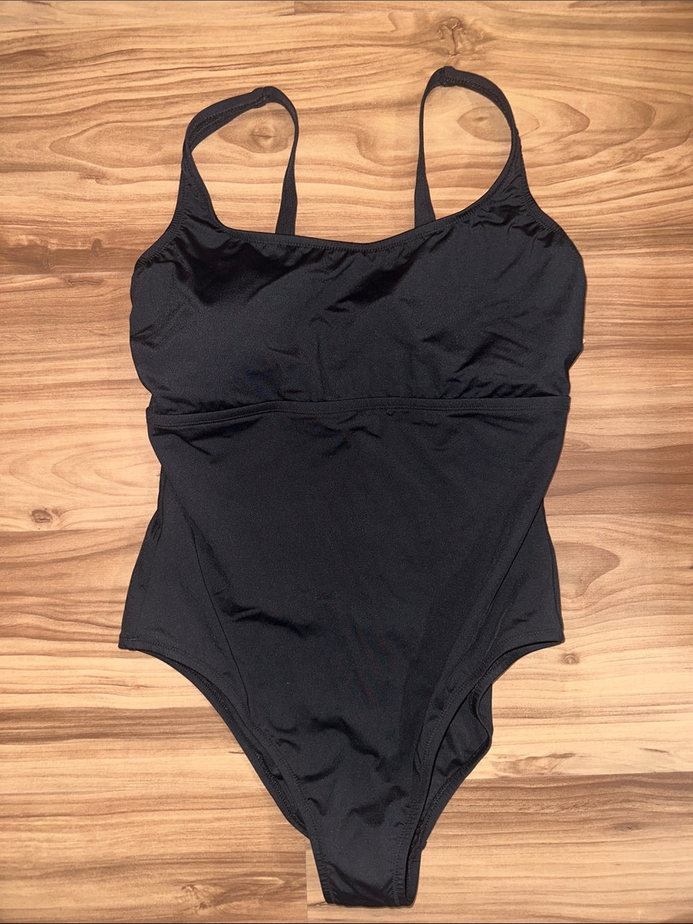 Shade & Shore Black One-Piece Swimsuit